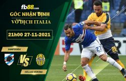 Fb88 soi kèo trận đấu Sampdoria vs Hellas Verona