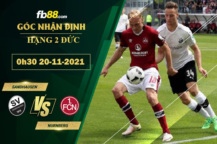 Fb88 soi kèo trận đấu Sandhausen vs Nurnberg