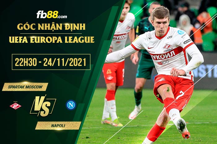 fb88-soi kèo Spartak Moscow vs Napoli