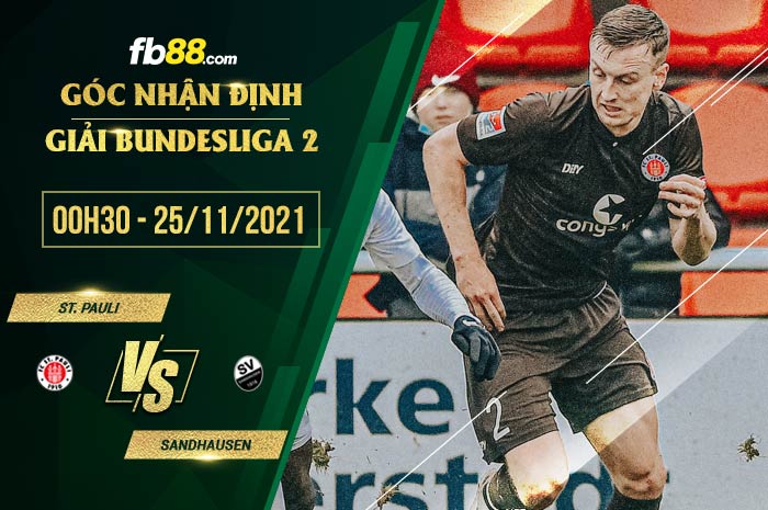 fb88-soi kèo St. Pauli vs Sandhausen