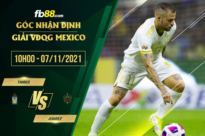 fb88-soi kèo Tigres UANL vs FC Juarez