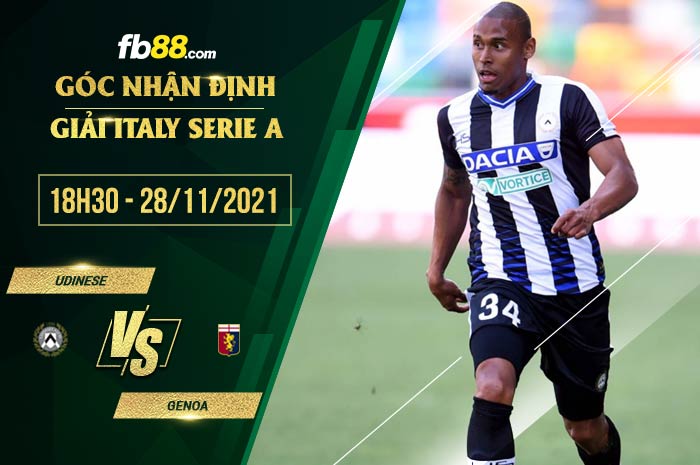 fb88-soi kèo Udinese vs Genoa