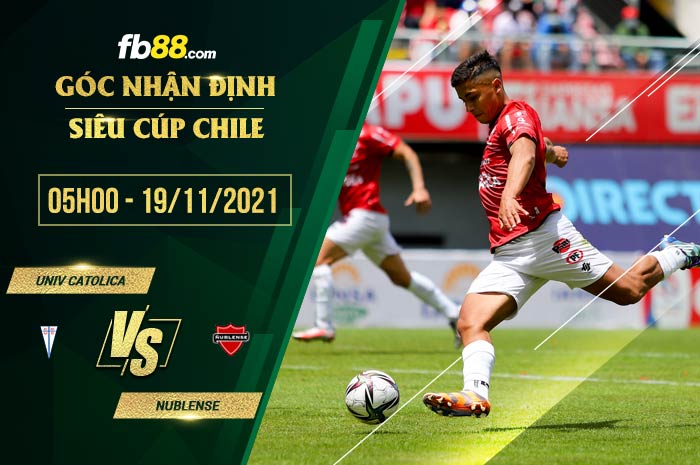 fb88-soi kèo Univ Catolica vs Nublense