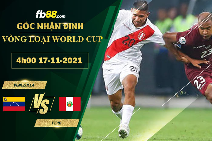 Fb88 soi kèo trận đấu Venezuela vs Peru