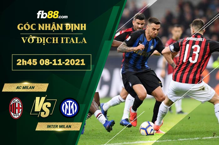 Fb88 soi kèo trận đấu AC Milan vs Inter Milan