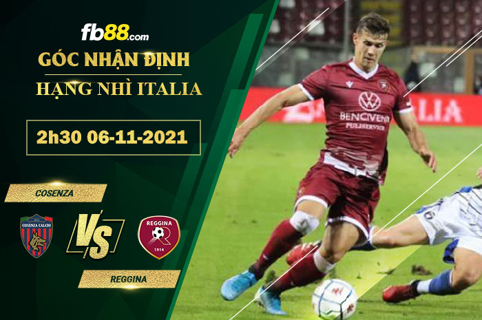 Fb88 soi kèo trận đấu Cosenza vs Reggina