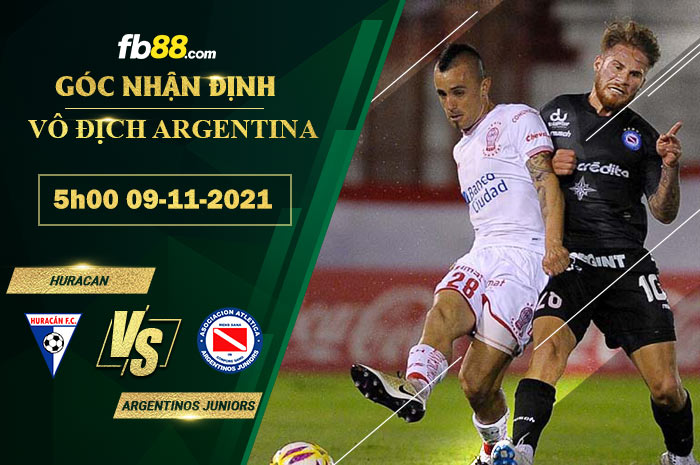 Fb88 soi kèo trận đấu Huracan vs Argentinos Juniors