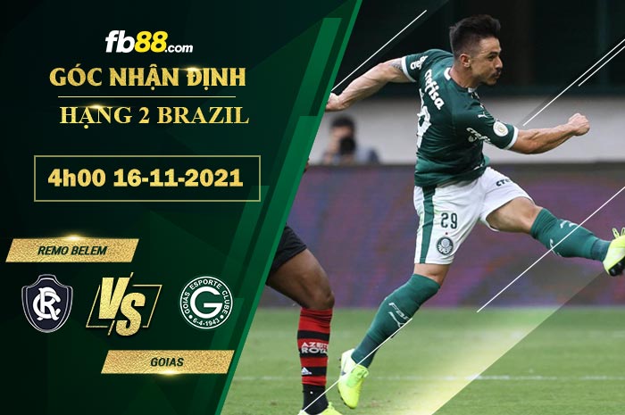 Fb88 soi kèo trận đấu Remo Belem vs Goias