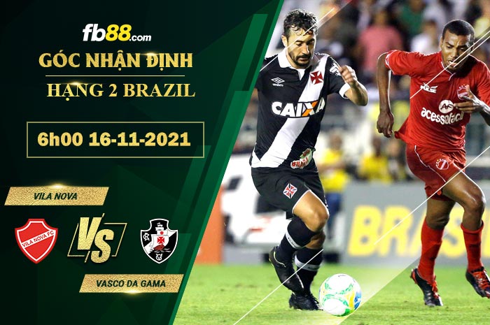 Fb88 soi kèo trận đấu Vila Nova vs Vasco da Gama