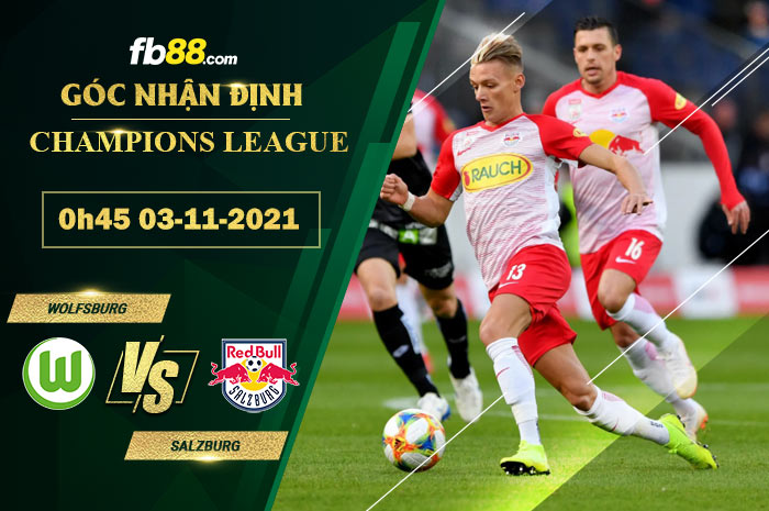 Fb88 soi kèo trận đấu Wolfsburg vs Salzburg