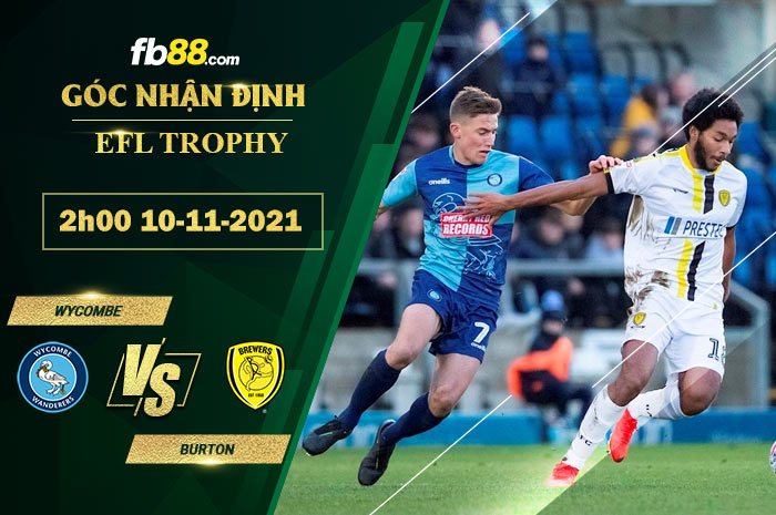 Fb88 soi kèo trận đấu Wycombe vs Burton