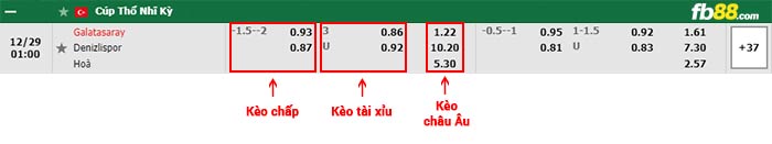 fb88-bảng kèo trận đấu Galatasaray vs Denizlispor