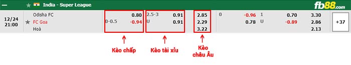 fb88-bảng kèo trận đấu Odisha FC vs FC Goa