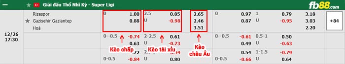 fb88-bảng kèo trận đấu Rizespor vs Gazisehir Gaziantep