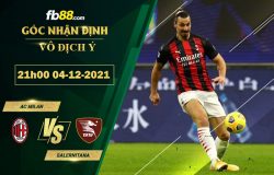 Fb88 soi kèo trận đấu AC Milan vs Salernitana