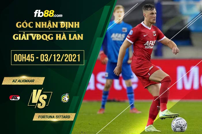 fb88-soi kèo AZ Alkmaar vs Fortuna Sittard