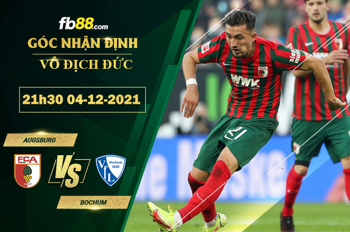 Fb88 soi kèo trận đấu Augsburg vs Bochum