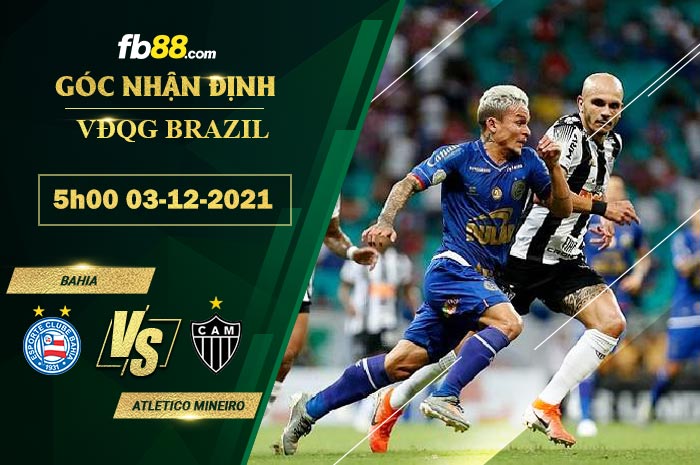 Fb88 soi kèo trận đấu Bahia vs Atletico Mineiro