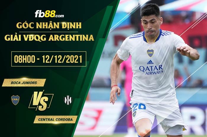 fb88-soi kèo Boca Juniors vs Central Cordoba