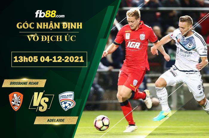 Fb88 soi kèo trận đấu Brisbane Roar vs Adelaide