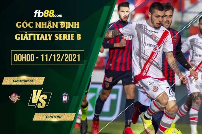 fb88-soi kèo Cremonese vs Crotone