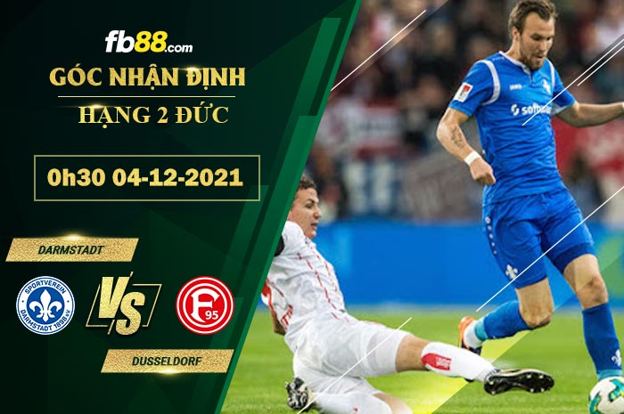 Fb88 soi kèo trận đấu Darmstadt vs Dusseldorf