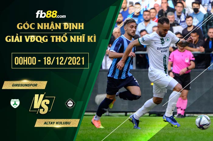 fb88-soi kèo Giresunspor vs Altay Kulubu