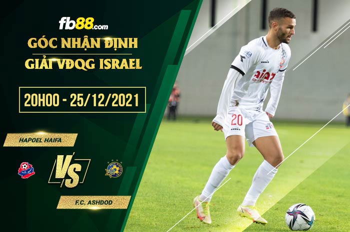 fb88-soi kèo Hapoel Haifa vs F.C. Ashdod