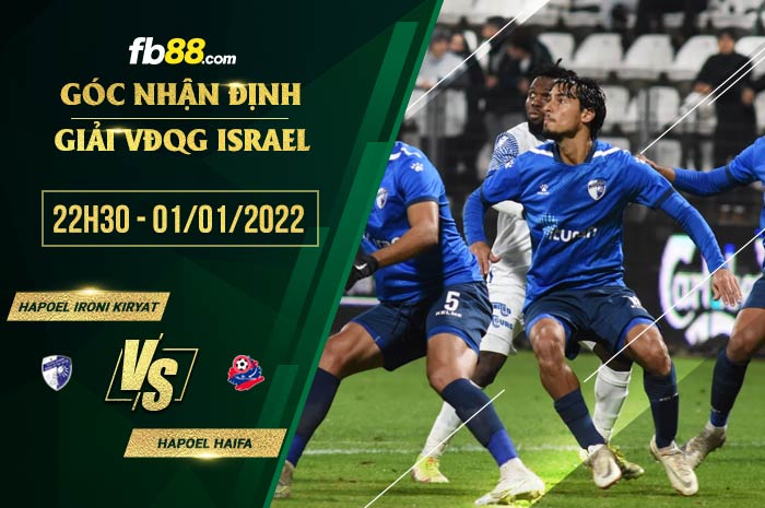 fb88-soi kèo Hapoel Ironi Kiryat vs Hapoel Haifa
