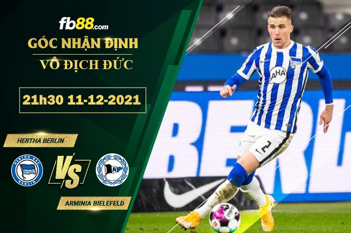 Fb88 soi kèo trận đấu Hertha Berlin vs Arminia Bielefeld