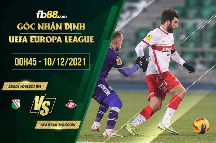 fb88-soi kèo Legia Warszawa vs Spartak Moscow