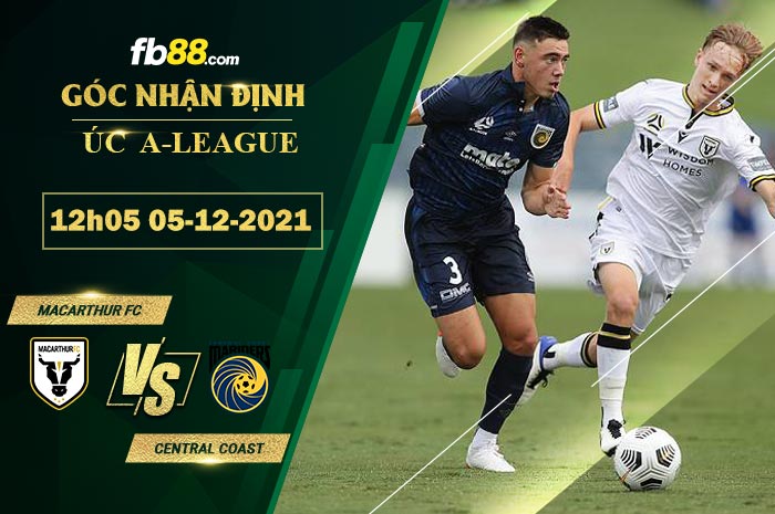 Fb88 soi kèo trận đấu Macarthur FC vs Central Coast