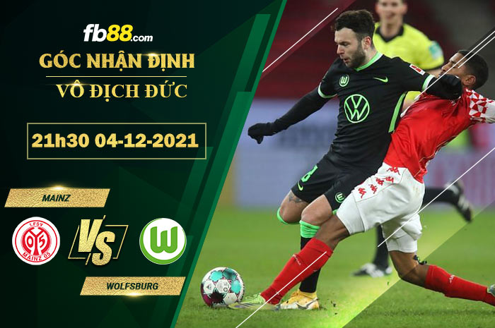 Fb88 soi kèo trận đấu Mainz vs Wolfsburg