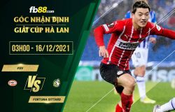 fb88-soi kèo PSV vs Fortuna Sittard