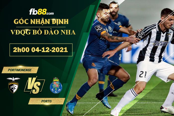 Fb88 soi kèo trận đấu Portimonense vs Porto