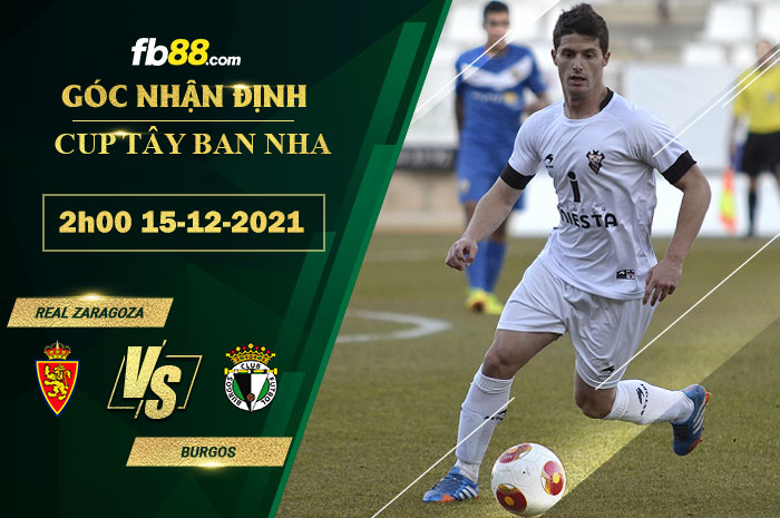 Fb88 soi kèo trận đấu Real Zaragoza vs Burgos