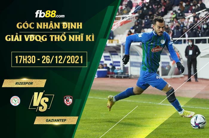 fb88-soi kèo Rizespor vs Gazisehir Gaziantep