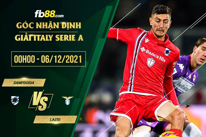 fb88-soi kèo Sampdoria vs Lazio