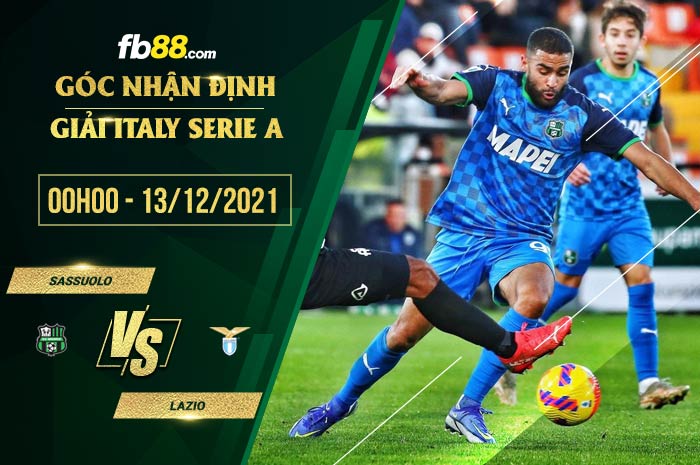fb88-soi kèo Sassuolo vs Lazio