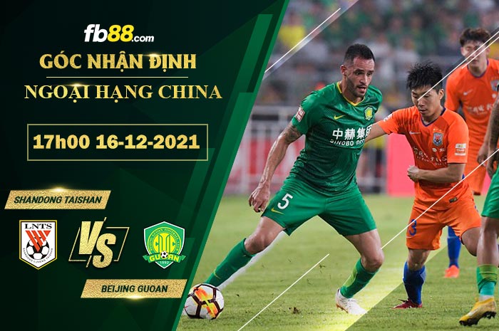Fb88 soi kèo trận đấu Shandong Taishan vs Beijing Guoan
