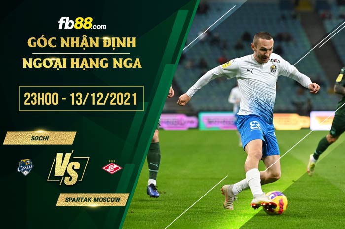 fb88-soi kèo Sochi vs Spartak Moscow