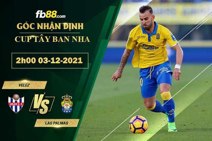 Fb88 soi kèo trận đấu Velez vs Las Palmas