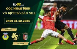 Fb88 soi kèo trận đấu FC Arouca vs SC Braga