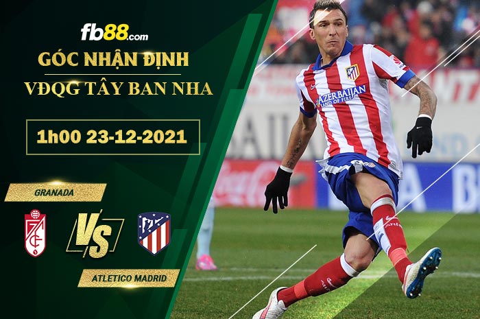 Fb88 soi kèo trận đấu Granada vs Atletico Madrid
