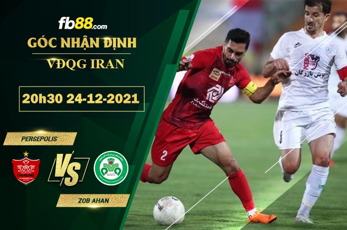 Fb88 soi kèo trận đấu Persepolis vs Zob Ahan