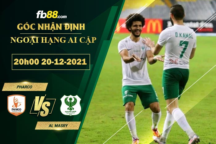 Fb88 soi kèo trận đấu Pharco vs Al Masry