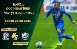 Fb88 soi kèo trận đấu Shanghai Shenhua vs Cangzhou Mighty