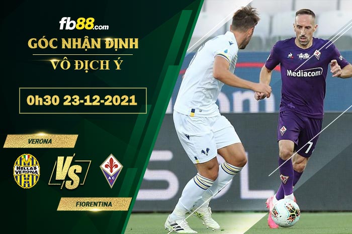Fb88 soi kèo trận đấu Verona vs Fiorentina
