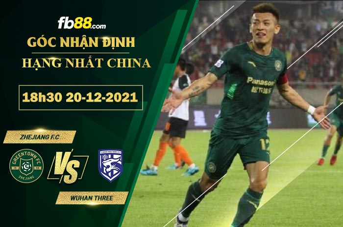 Fb88 soi kèo trận đấu Zhejiang Professional vs Wuhan Three