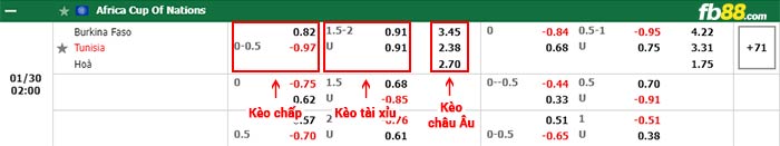 fb88-bảng kèo trận đấu Burkina Faso vs Tunisia